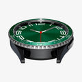 ACS07127 - Watch 6 Classic (47mm) Bezel Tune in Green showing the front and bottom of watch face