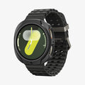 ACS09839 - Galaxy Watch 8 40mm Liquid Air showing the front and partial inside of band