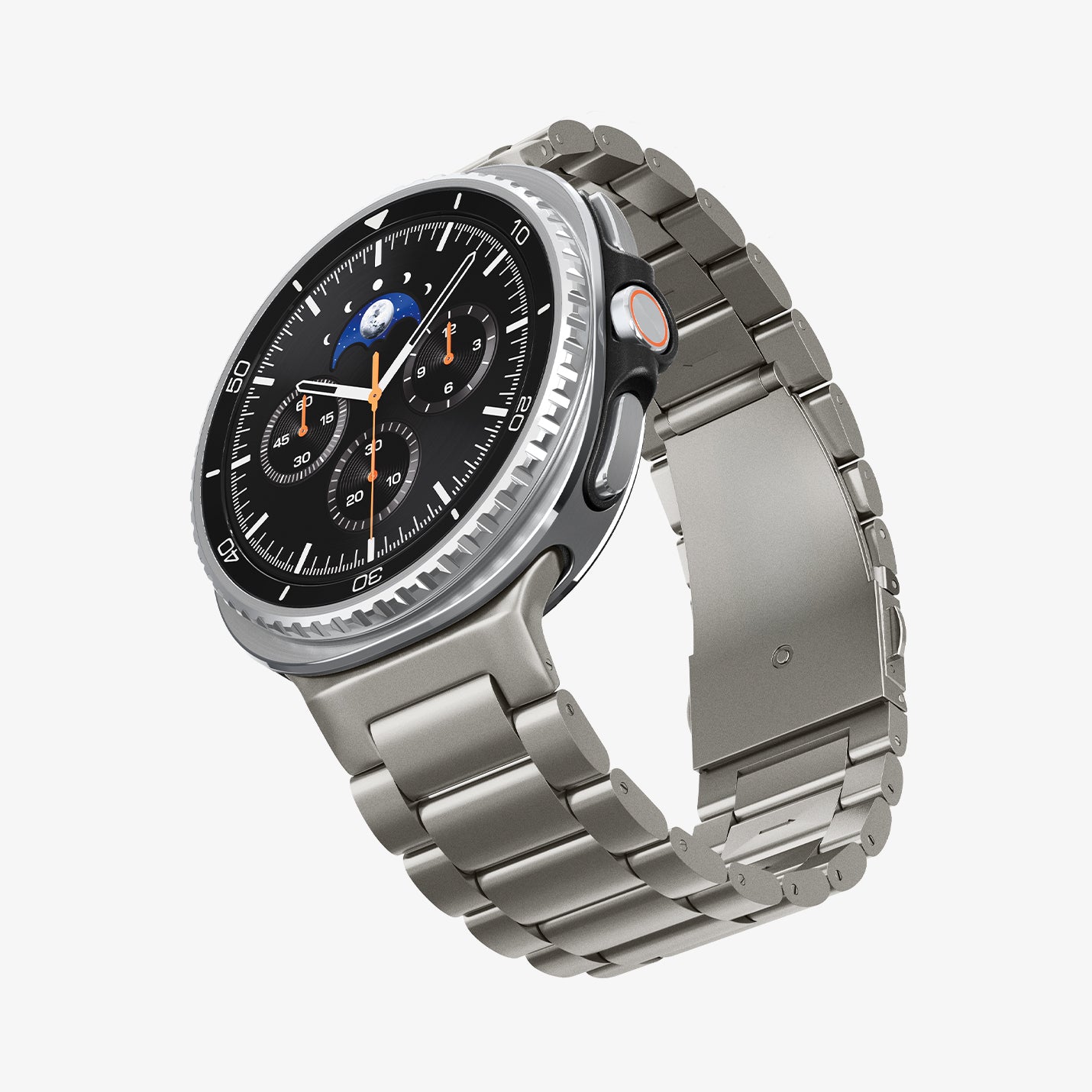 AMP10120 - Galaxy Watch 8 Series - Modern Fit 316L Band showing the side and inside