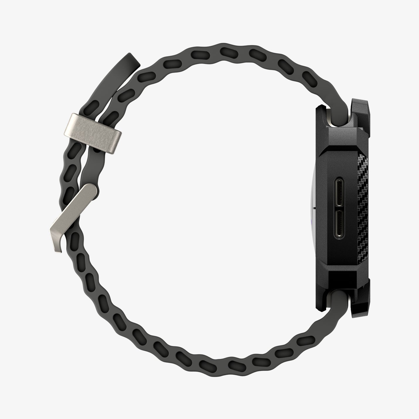 ACS10006 - Galaxy Watch 8 44mm Rugged Armor showing the side