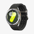 ACS10009 - Galaxy Watch 8 44mm Bezel Tune in sliver showing the front and partial side