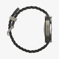 ACS10009 - Galaxy Watch 8 44mm Bezel Tune in sliver showing the side