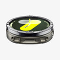ACS10009 - Galaxy Watch 8 44mm Bezel Tune in sliver showing the front and bottom of watch face