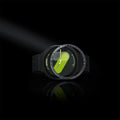 ACS10009 - Galaxy Watch 8 44mm Bezel Tune in sliver showing product with light.
