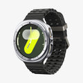 ACS10011 - Galaxy Watch 8 Bezel Tune Pro in sliver showing the front and partial side
