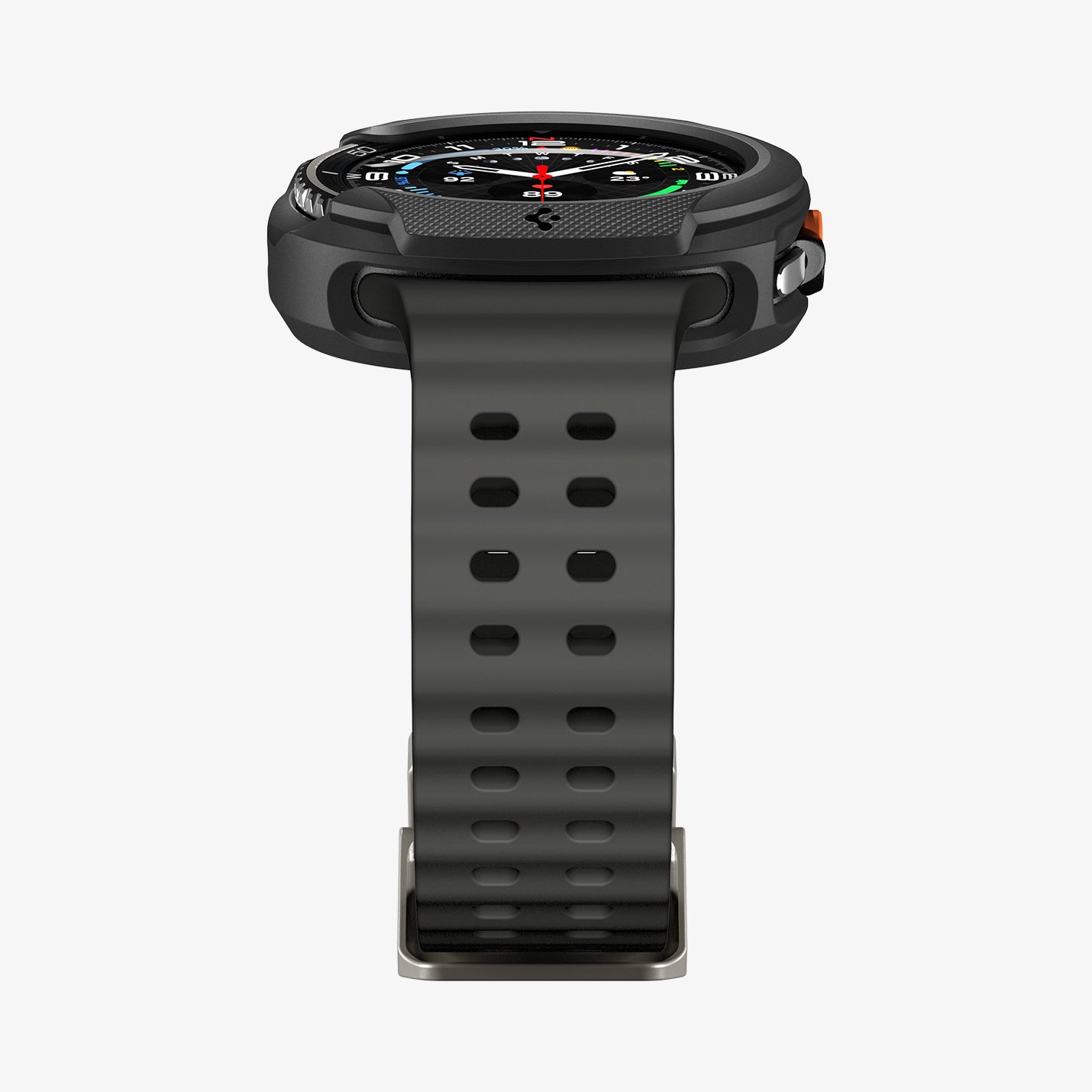 ACS09841 - Galaxy Watch 8 46mm Liquid Air showing the bottom and partial front