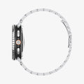ACS10014 - Galaxy Watch 8 46mm Bezel Tune in black showing the side