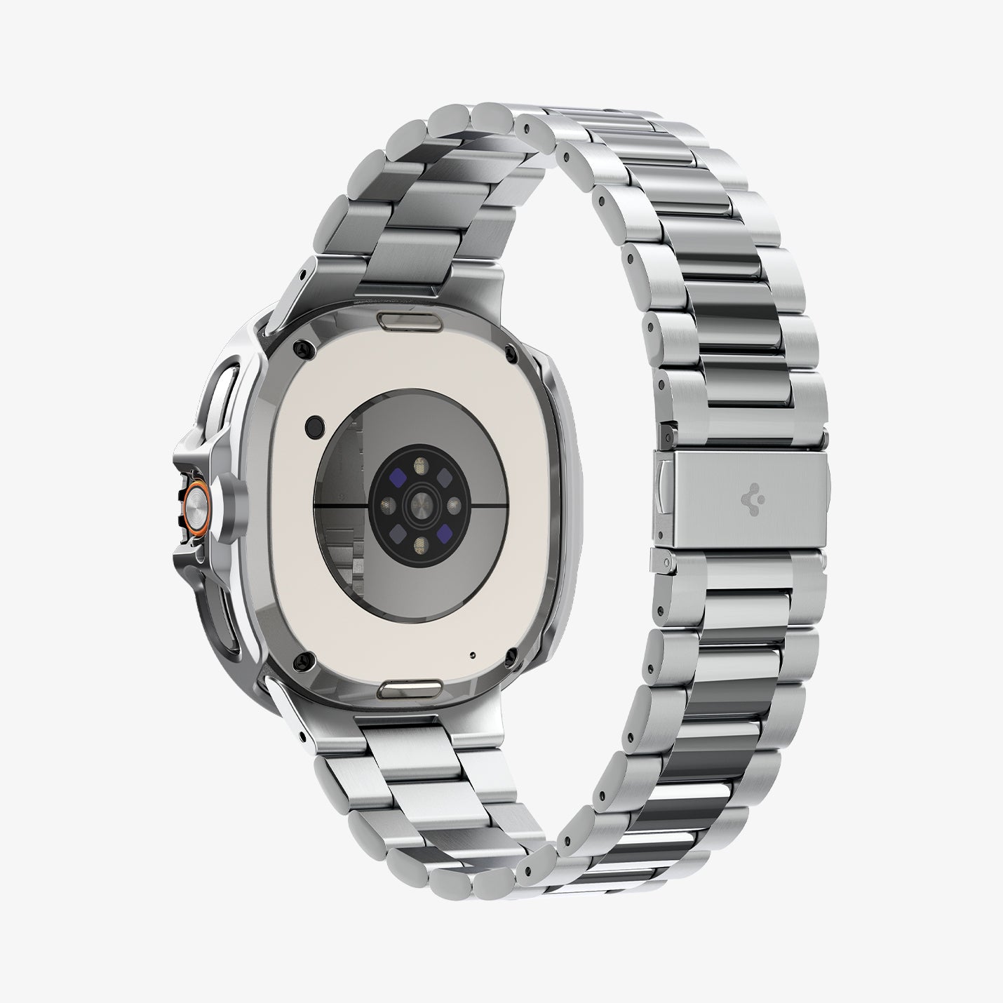 ACS10016 - Galaxy Watch 8 Bezel Tune Pro in black showing the back and bottom