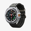 ACS10017 - Galaxy Watch 8 Bezel Tune Pro in sliver showing the front and partial side