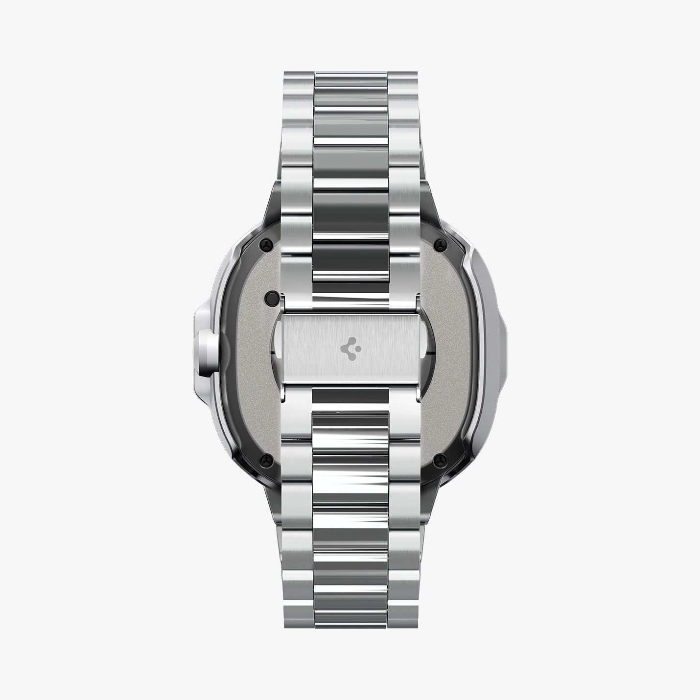 ACS10017 - Galaxy Watch 8 Bezel Tune Pro in sliver showing the back