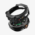 ACS10012 - Galaxy Watch 8 46mm Rugged Armor showing the case detached and hovering from the watch face