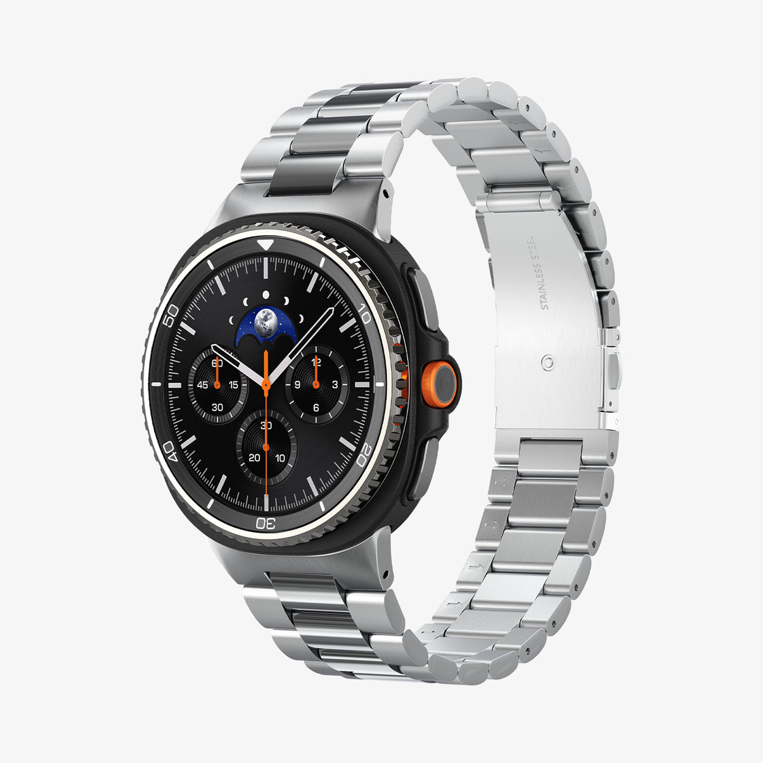 AMP10120 - Galaxy Watch 8 Series - Modern Fit 316L Band showing the front