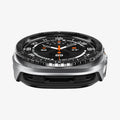 ACS11619 - SWUb Bezel Tune Pro Black showing the case's top-down side view with bezel ridges and black rubber base