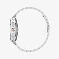 AMP08823 - Watch Ultra (47mm) Modern Fit 316L Band in Silver showing the side facing left