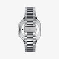 AMP08823 - Watch Ultra (47mm) Modern Fit 316L Band in Silver showing the partial back and bottom