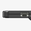 ACS09549 - Galaxy Z Fold 7 Tough Armor Pro (MagFit) in black showing the top folded