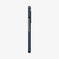 ACS09550 - Galaxy Z Fold 7 Tough Armor Pro (MagFit) in metal slate showing the side folded with volume buttons