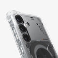 ACS09470 - Galaxy S25 Case Ultra Hybrid Metal Ring Neo One (MagFit) in Neo One  showing the back, partial side and bottom