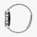 AMP03870 - Galaxy Watch 6 Band Modern Fit in silver showing the side