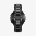 AMP06499 - Watch 6 (44mm) Modern Fit 316L Band in Black showing the partial back and bottom