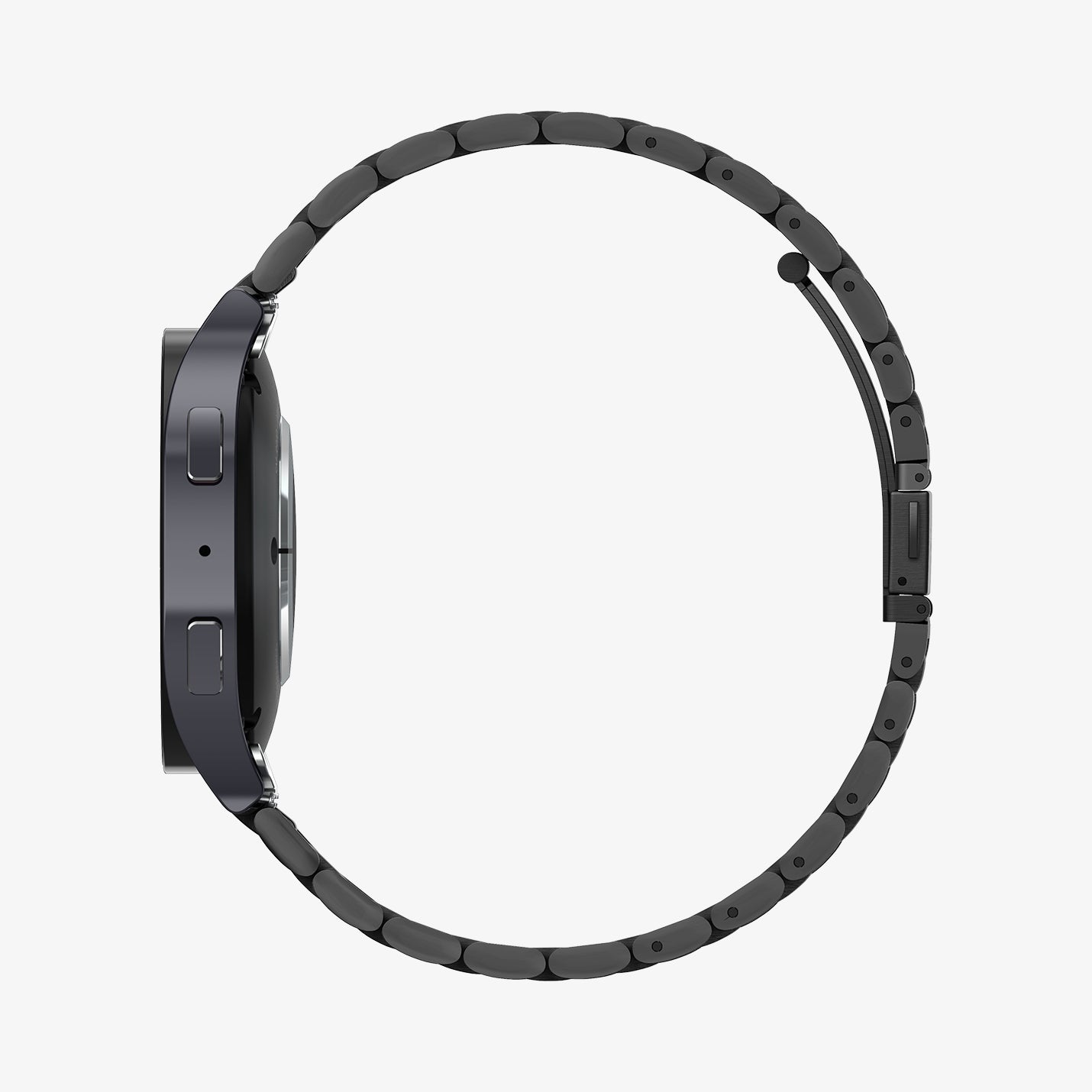 AMP06499 - Watch 6 (44mm) Modern Fit 316L Band in Black showing the side
