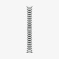 AMP06489 - Watch 6 Classic (47mm) Modern Fit 316L Band in Silver showing the sides of the watch strap laid out flat