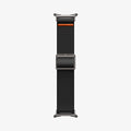 AMP08772 - Galaxy Watch Ultra (47mm) Lite Fit Band in Black showing the band laid out flat