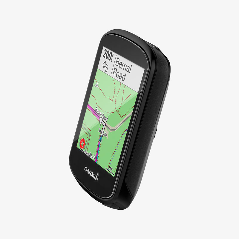 AGL04691 - Garmin Edge 830 Screen Protector GLAS.tR SLIM showing the side and front