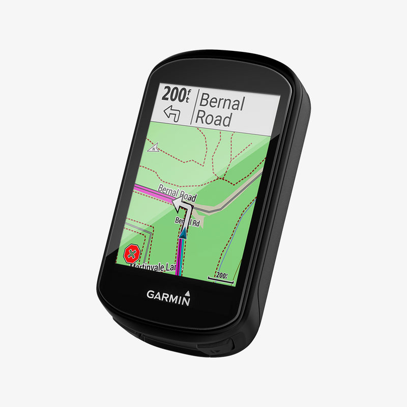 AGL04691 - Garmin Edge 830 Screen Protector GLAS.tR SLIM showing the front and partial side
