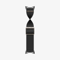 AMP06348 - Pixel Watch 5 (41mm) Lite Fit Black full-length view illustrating the adjustable sliding buckle and streamlined profile.
