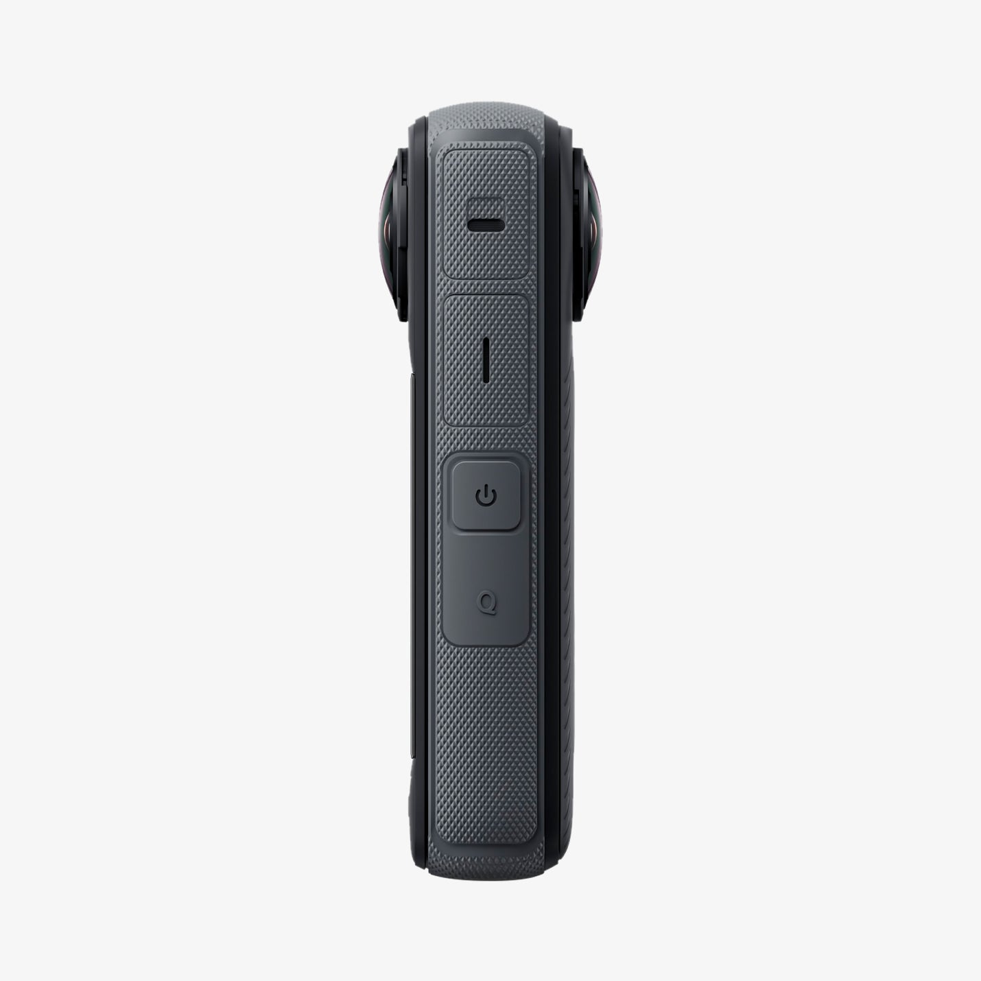 AGL09309 - X4 Insta360 Glas.tR SLIM in Black showing the side