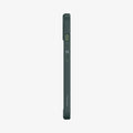 ACS04562 - iPhone 13 Case Ultra Hybrid in Midnight Green showing the side with side buttons