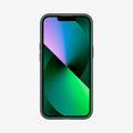 ACS04560 - iPhone 13 Pro Case Ultra Hybrid in Midnight Green showing the front