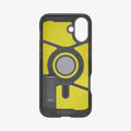 ACS08515 - iPhone 16 Case Tough Armor AI (MagFit) in Frost Black showing the front