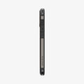 ACS08084 - iPhone 16 Plus Case Tough Armor AI (MagFit) in Gunmetal showing the side with volume buttons