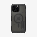 ACS09072 - iPhone 16 Pro Case Tough Armor T AI (MagFit) in Frost Black showing the back