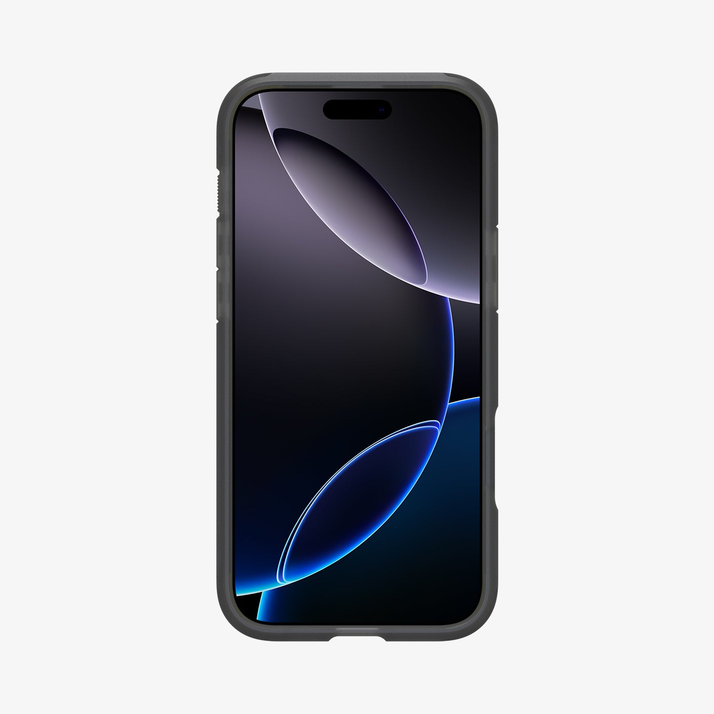 ACS09072 - iPhone 16 Pro Case Tough Armor T AI (MagFit) in Frost Black showing the front