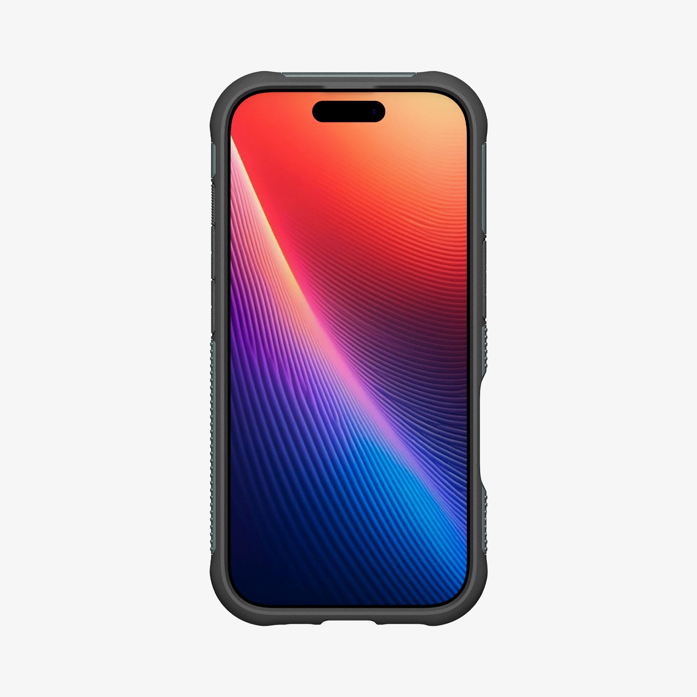 ACS09688 - iPhone 17 Slim Armor (MagFit) in Abyss Green showing the front