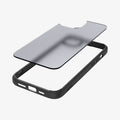 ACS06797 - iPhone 15 Case Ultra Hybrid in frost black showing the multiple layers of case
