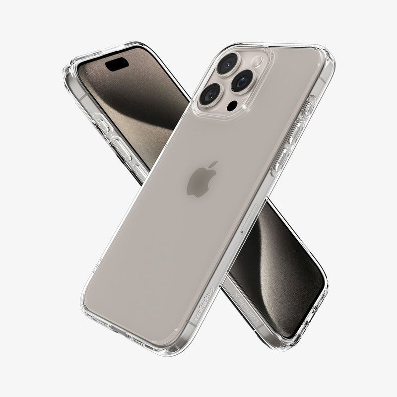 Spigen Ultra Hybrid MagFit Designed for iPhone 15 Pro Max Case (2023) -  Frost Natural Titanium