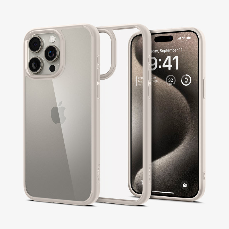 Buy the Spigen iPhone 15 Pro (6.1) Ultra Hybrid Case - Crystal