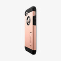 054CS22572 - iPhone 7 Case Tough Armor 2 in Blush Gold showing the partial back and side