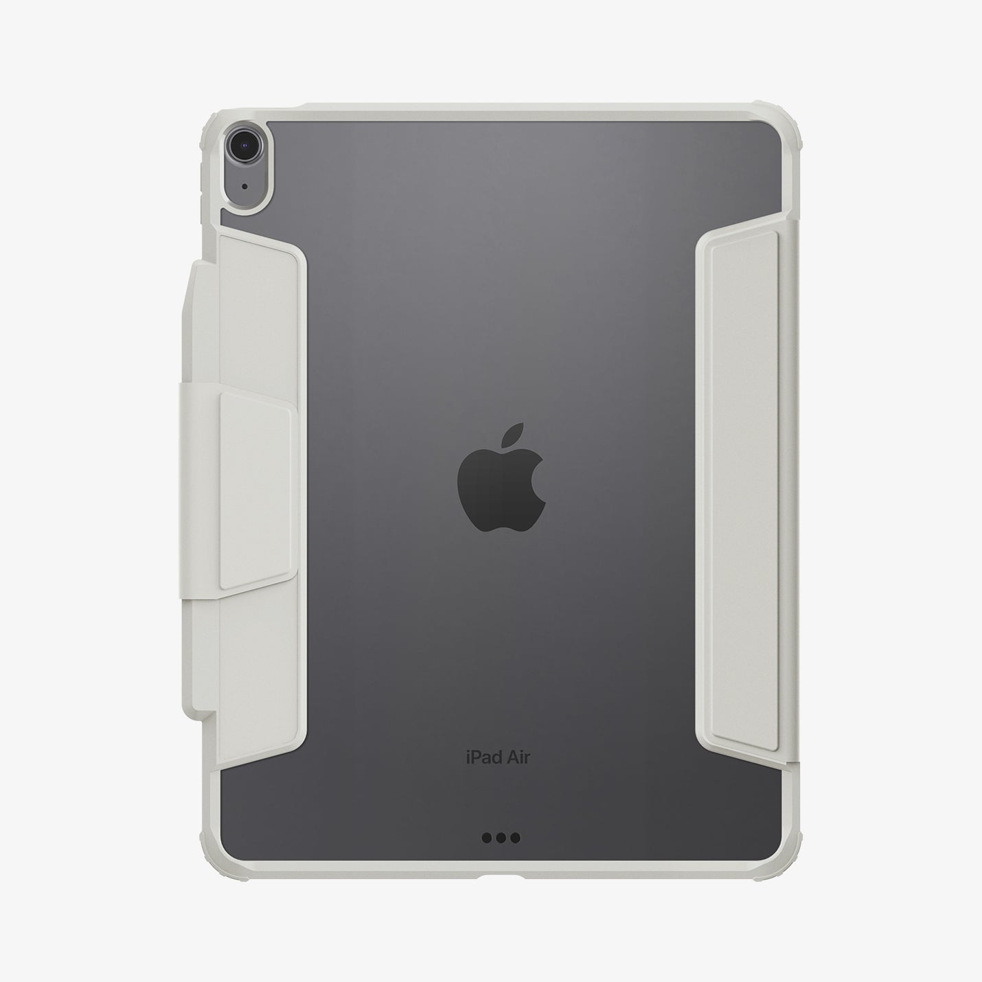 ACS07677 - iPad Air 12.9-inch Case Air Skin Pro in Gray showing the back