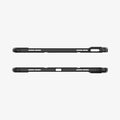 ACS07668 - iPad Air 12.9-inch Case Ultra Hybrid Pro in Black showing the top and bottom