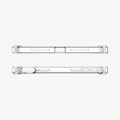ACS09163 - iPad Mini 7 Case Ultra Hybrid Zero One White showing the 
top and bottom