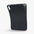 ACS09230 - iPad Mini 7 Case Nano Pop in Black Sesame showing the back, partially lifted up from the device