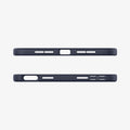 ACS09231 - iPad Mini 7 Case Nano Pop in Blueberry Navy showing the top and bottom