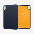 ACS09231 - iPad Mini 7 Case Nano Pop in Blueberry Navy showing the back, partial inner and sides