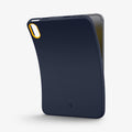 ACS09231 - iPad Mini 7 Case Nano Pop in Blueberry Navy showing the back, partially lifted up from the device