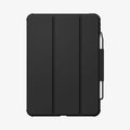 ACS07762 - iPad Pro 11-inch Case Air Skin Pro in Black showing the front with s-pen attached
